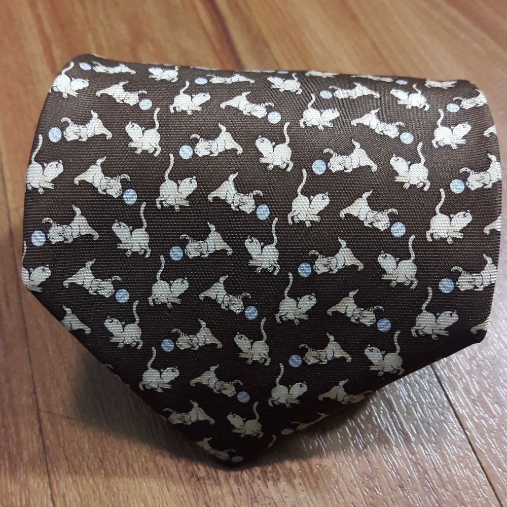 Andrew's Ties Men's Silk Necktie Made in Italy